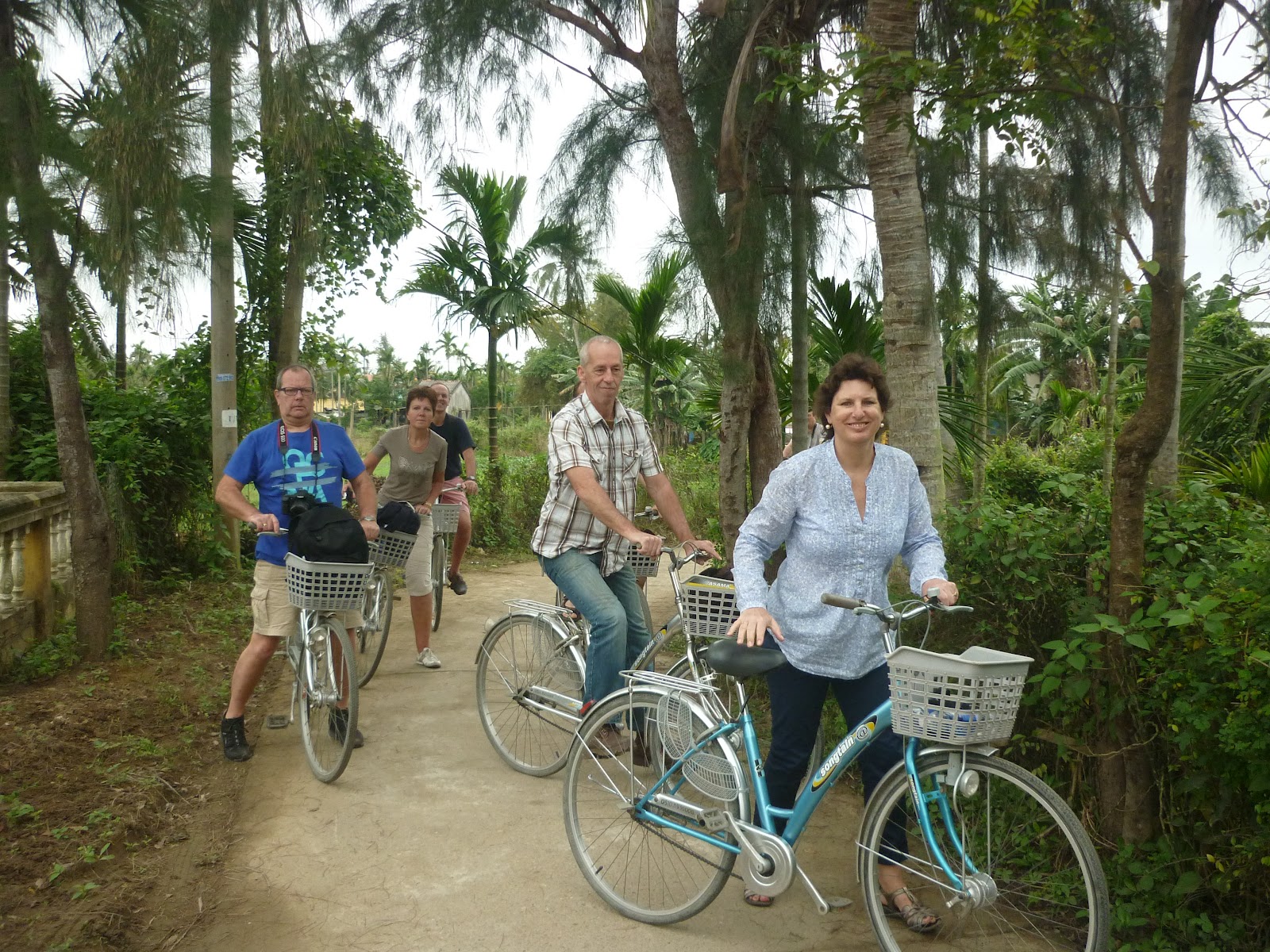 Biking in Cam Tham