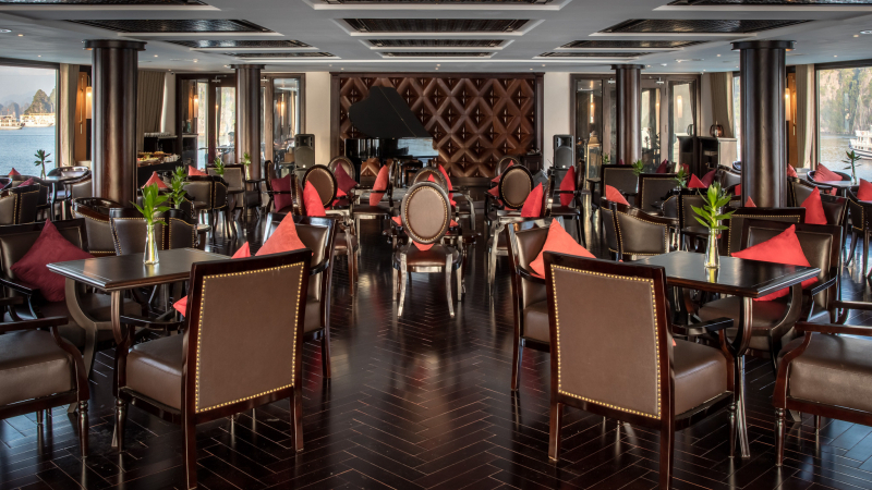 Ambassador Cruises Piano Lounge Overview