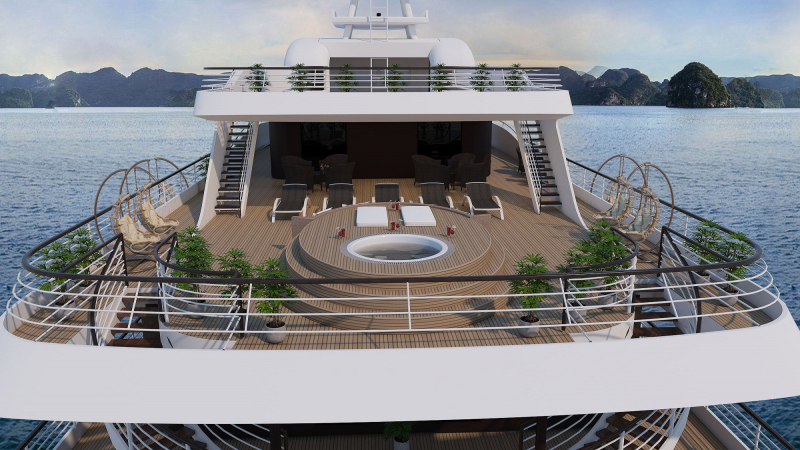 Cruise Deck with elegant design
