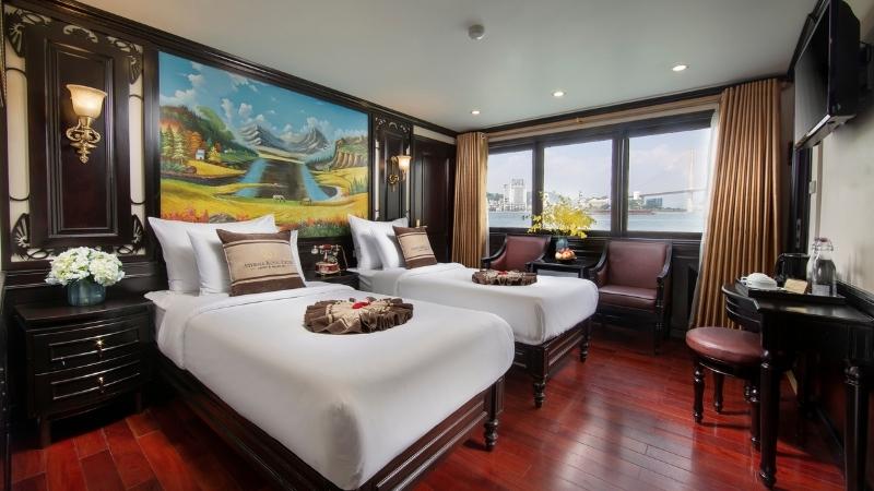 The Twin Beds In Family Connecting Suite