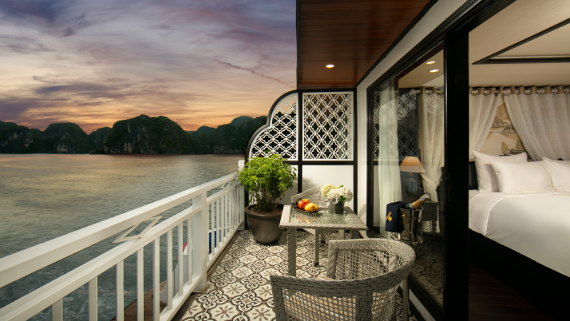 Scenic Balcony Of The Royal Suite