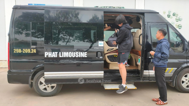 Transfer To Halong By Luxury Shuttle Bus