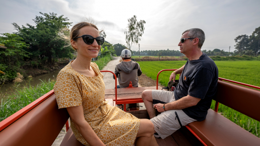 Admire The Countryside On Mekong Delta