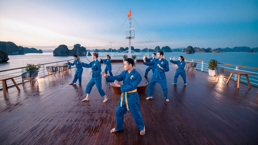 Begin the morning with Vovinam Practices