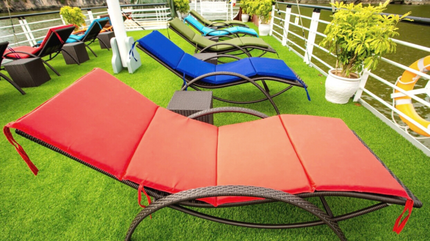 Colorful Sun Loungers