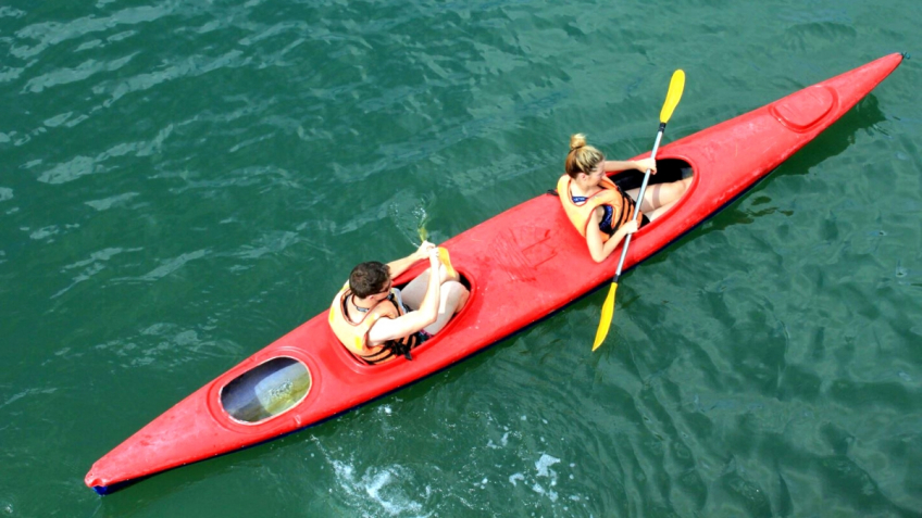 Kayaking in Titop Island