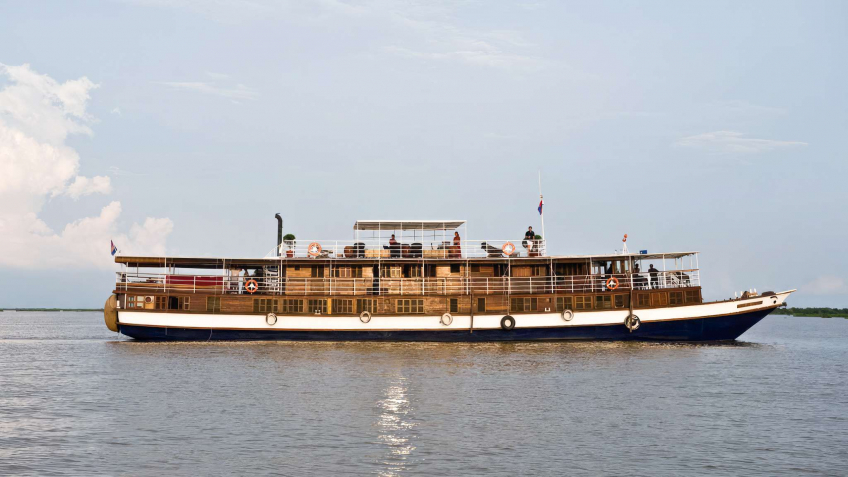 Lovely overnight cruise on Mekong River