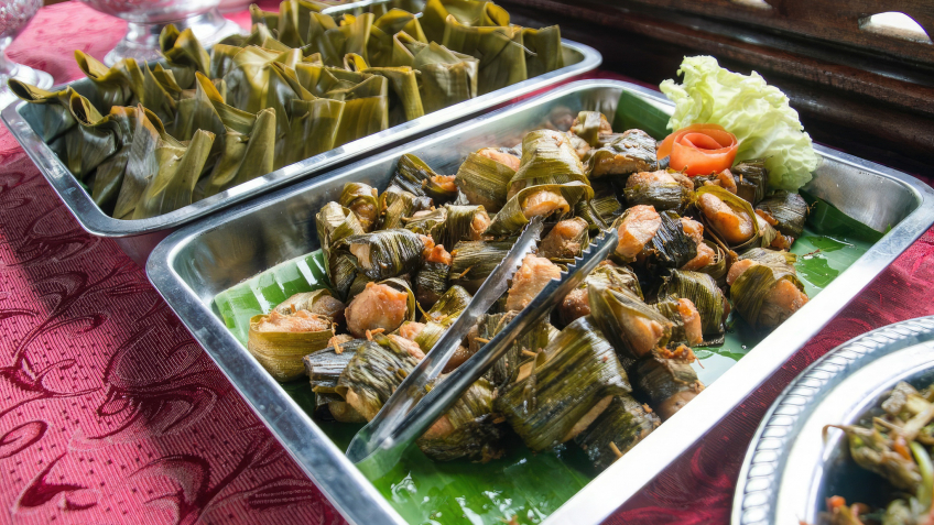 Tasty Laos traditional dish