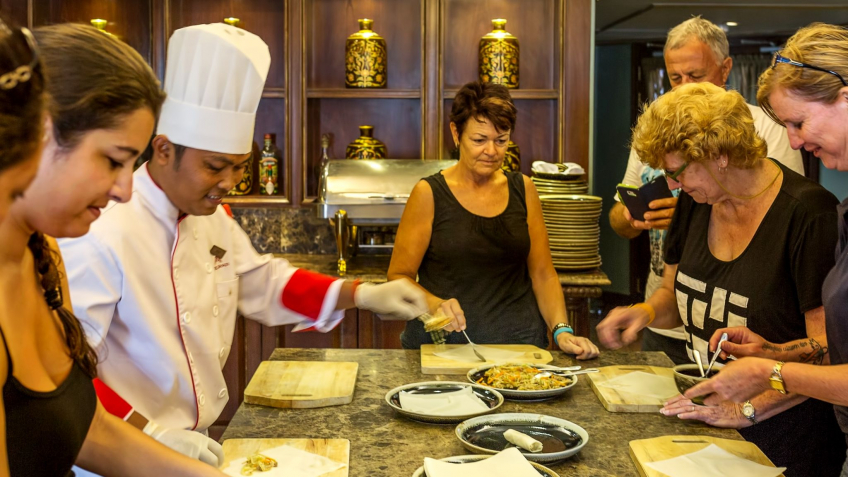 Learn about local recipes at cooking class
