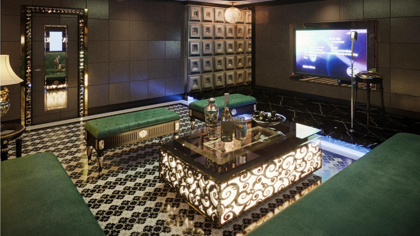 Modern Karaoke room