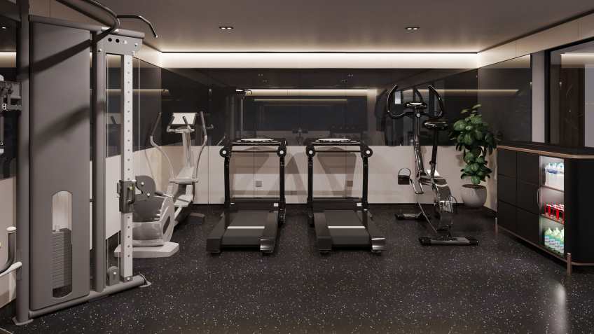 Fully Equipped Gym Facilities