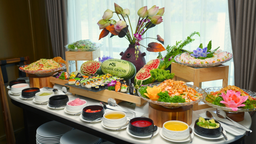 Appetizing Buffet Dishes