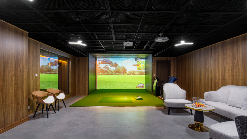 3D Golf Room