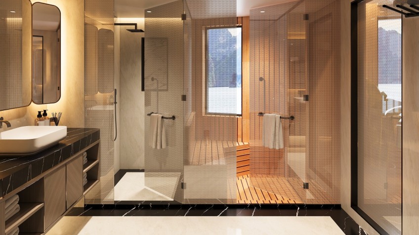 Only Room with Private Sauna