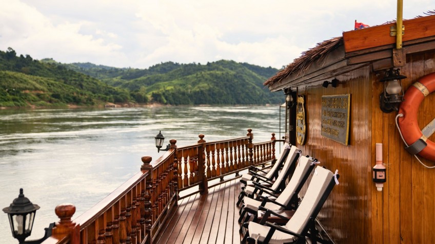 Scenic View To The Mekong Riverside