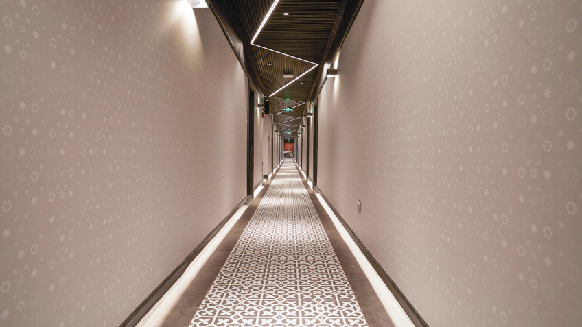 Bright And Modern Corridor