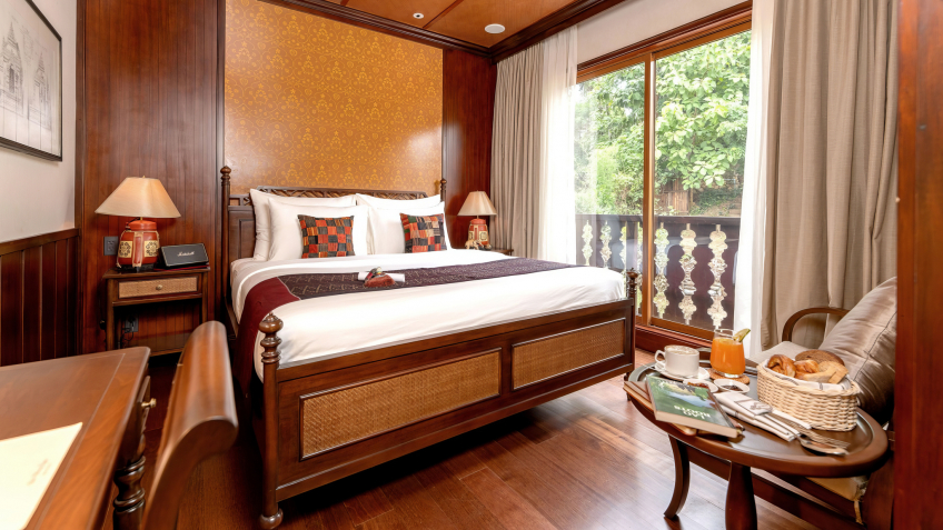 Deluxe Stateroom With French Balcony Aboard Anouvong