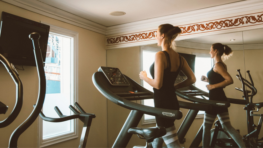 Exciting Fitness Room With Modern Amenities