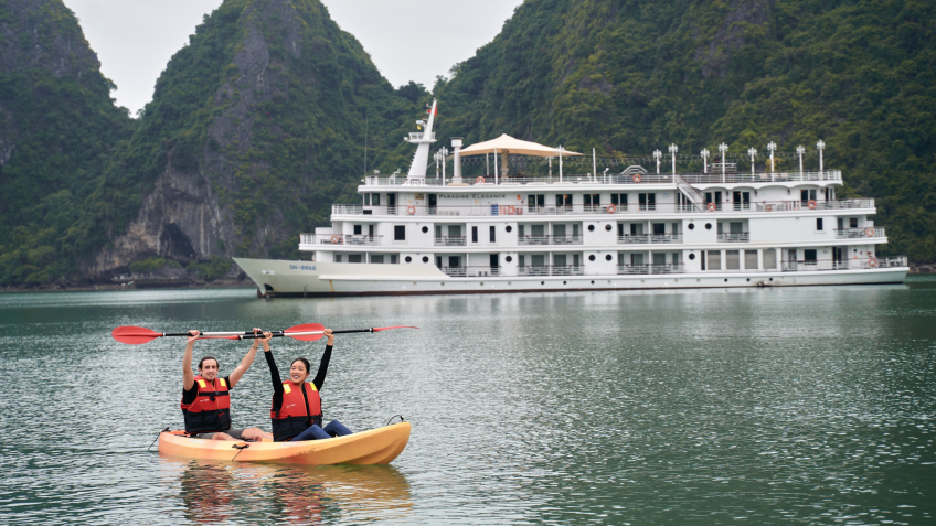 Kayaking In Halong Bay Hidden Part