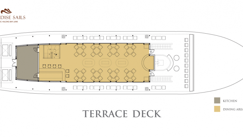 Paradise Sails Terrace Deck