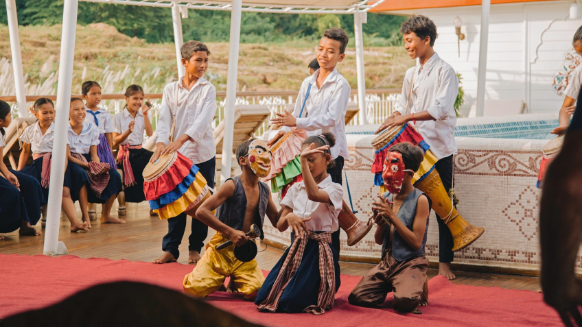 Traditional Dance Performance Of Cambodia