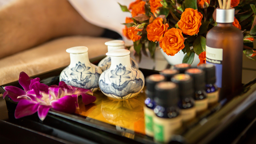 Traditional luxury massage aroma