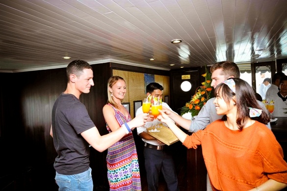 Legend Halong Cruise Welcome Coktail