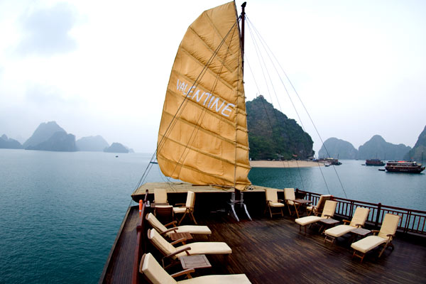 Valentine Premium Private Cruise Sundeck Halong Bay View