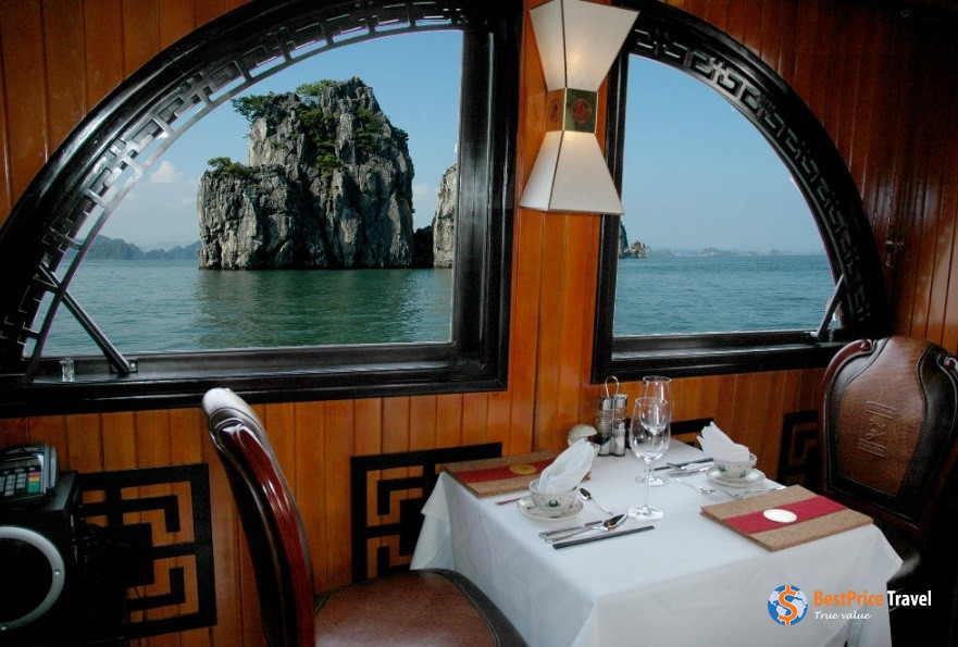 L'amour Private Junk Halong Dinning