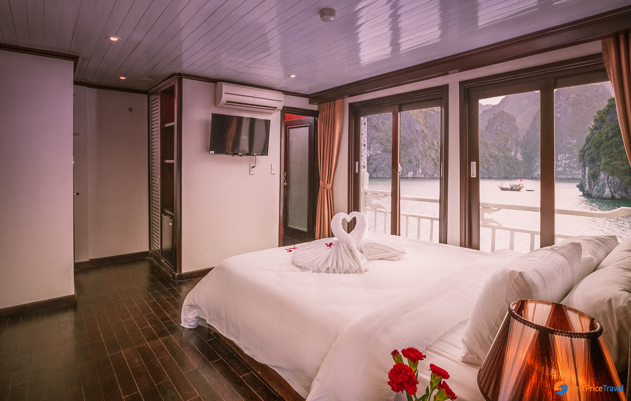 Aclass Stellar Cruise Honeymoon suite balcony