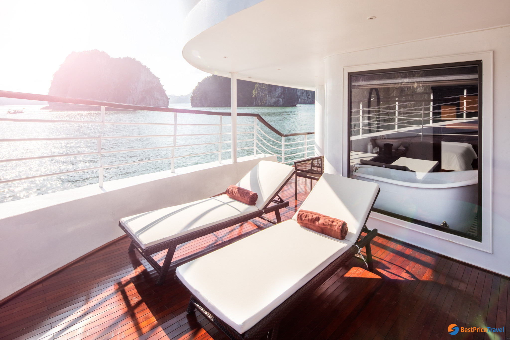 Ambassador Cruises Captain Suite Balcony