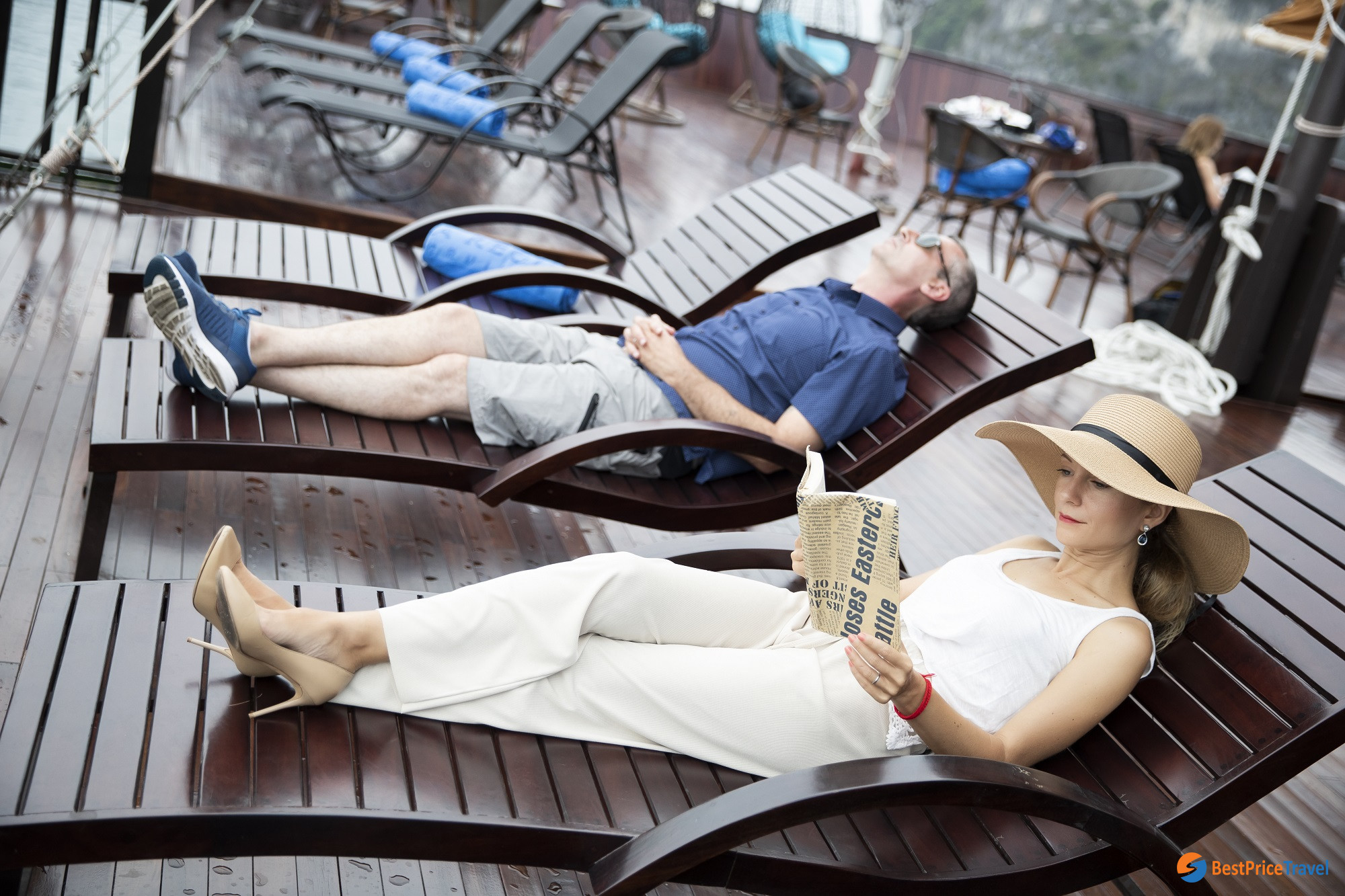 Relax on sundeck
