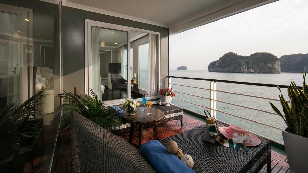 King Terrace Suite's Private Balcony