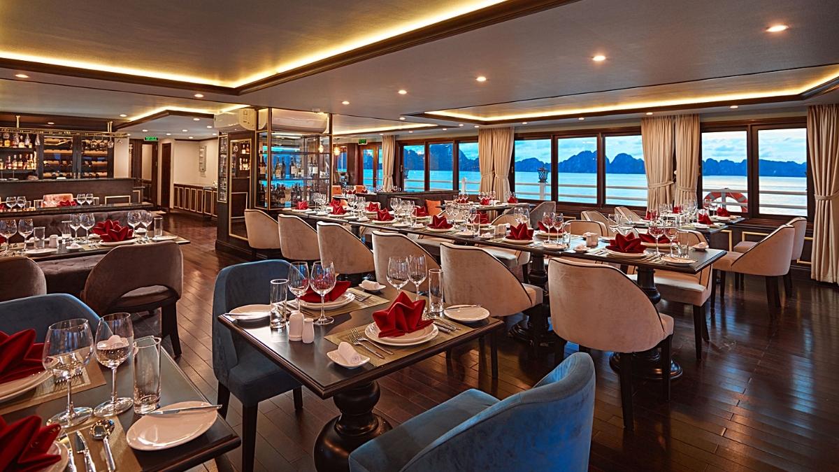 Athena Luxury Cruise Restaurant Overview