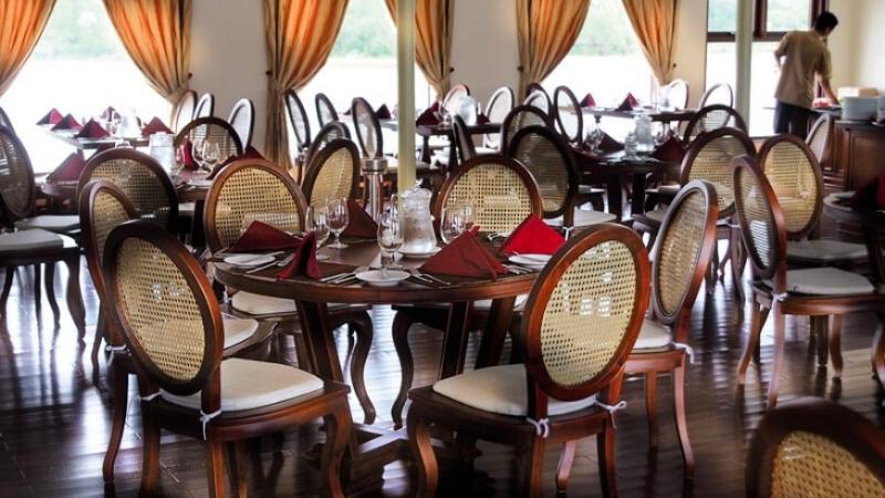 RV Mekong Prestige II Cruise Dining Hall 2