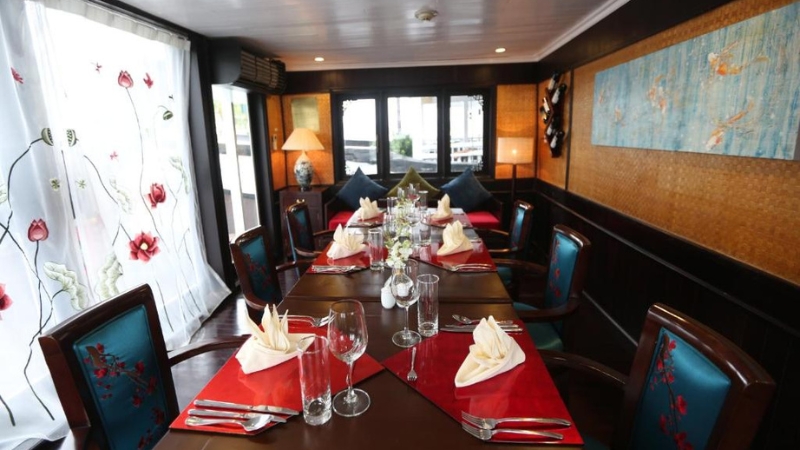 Legend Halong Cruise Dining Room
