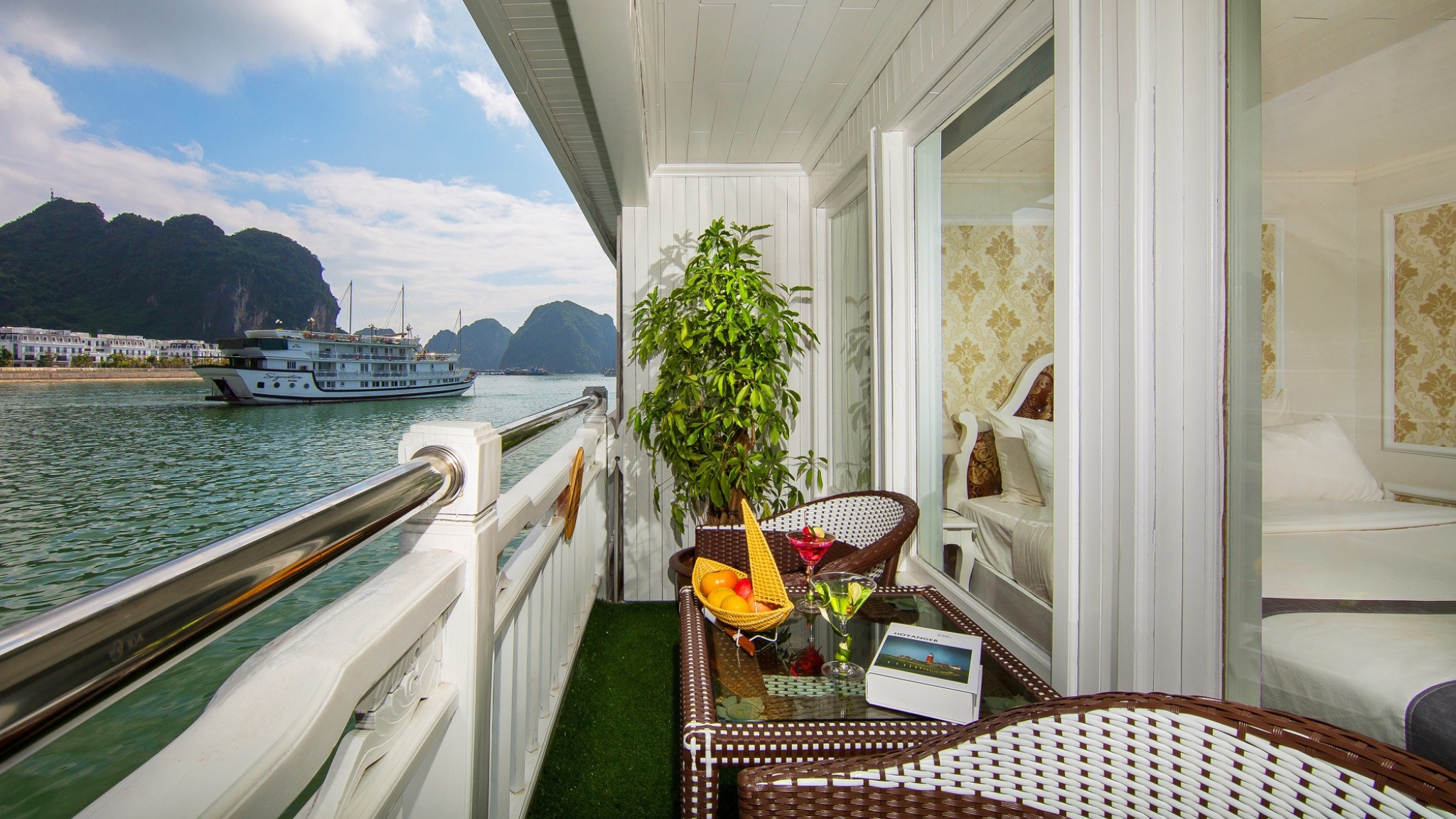 Take in the Alluring view in Balcony