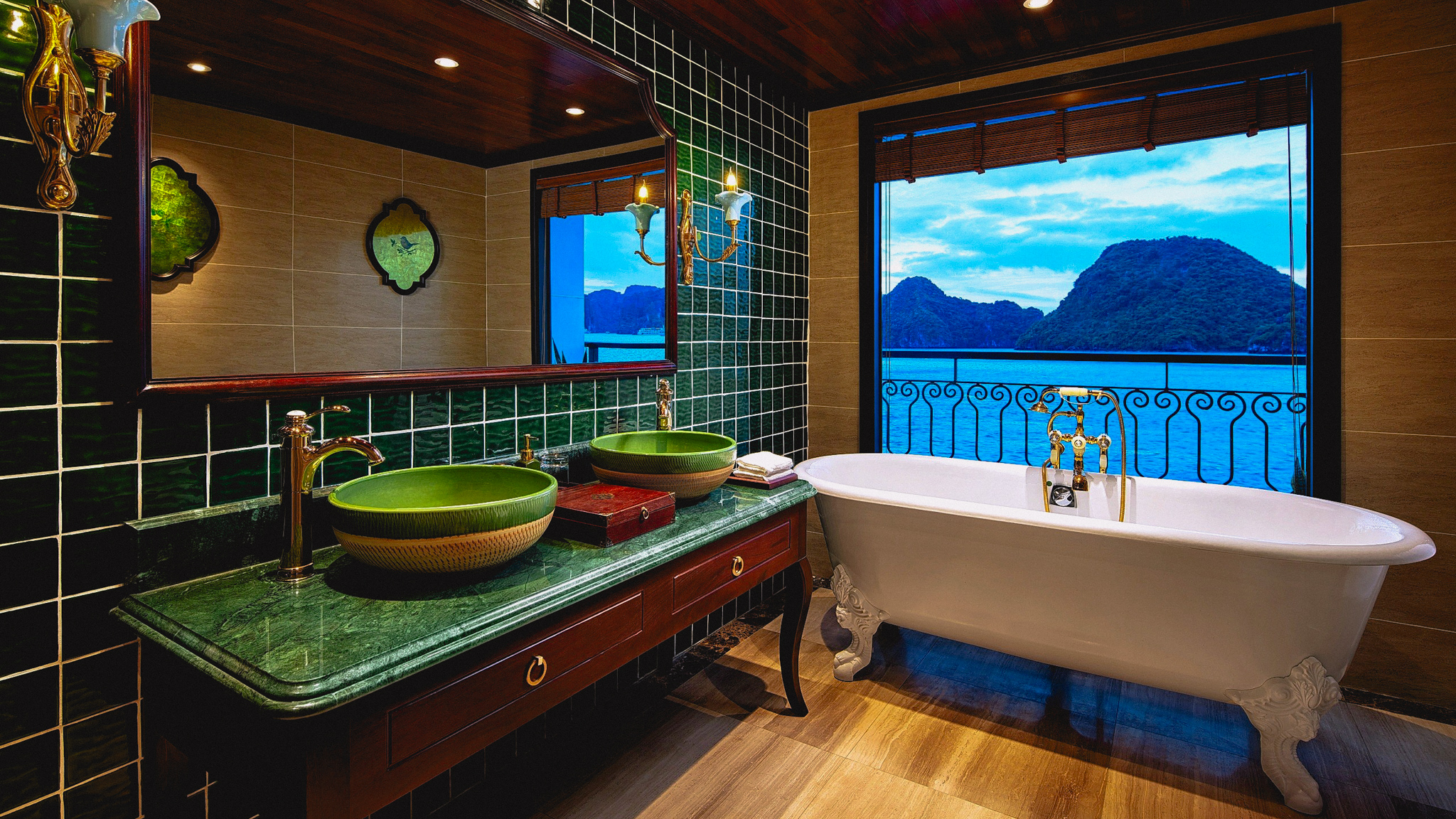 5-star standard bathroom overlook bay view