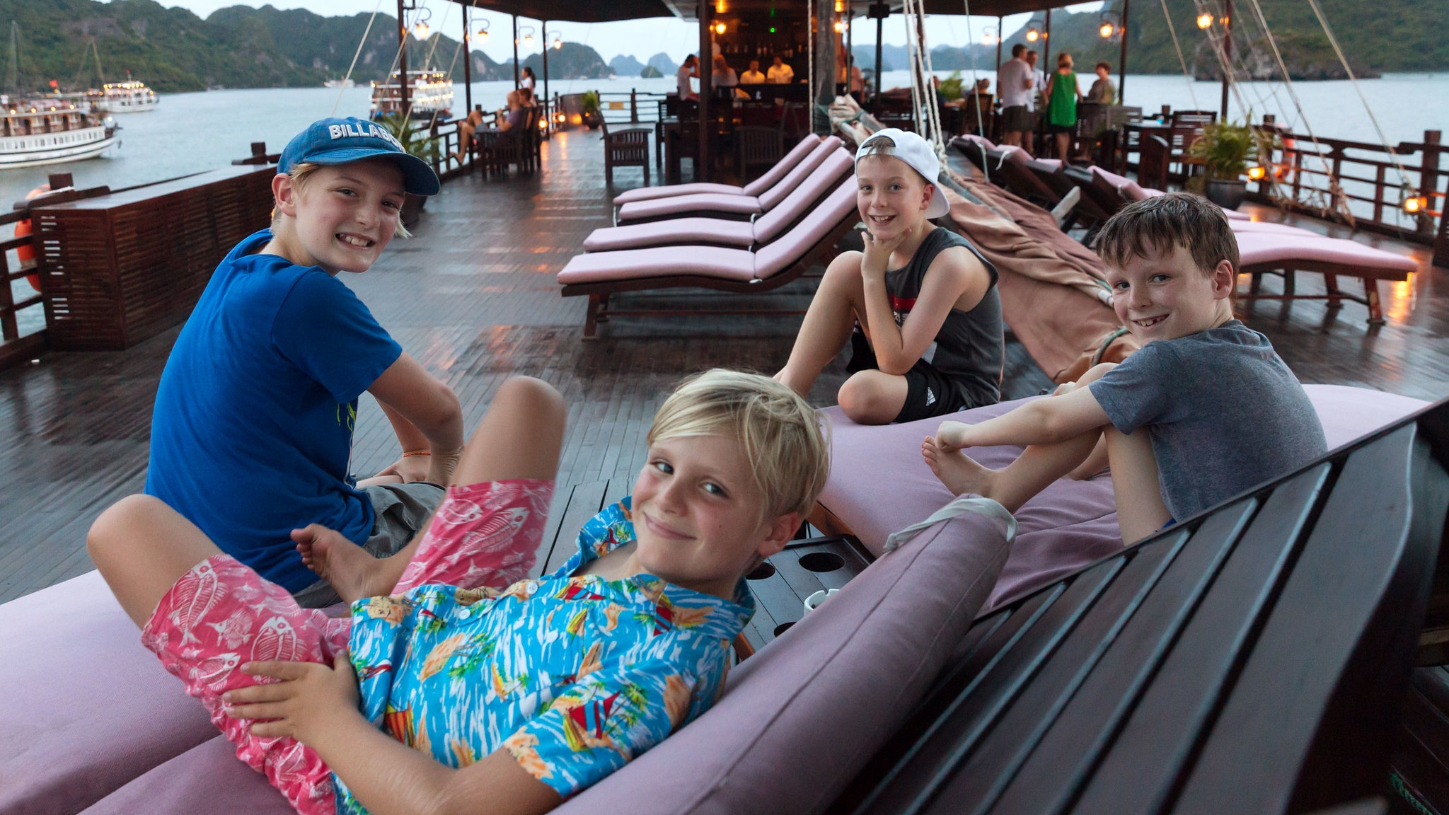 Relax With Family On Sundeck