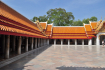 Wat Benchamabophit's courtyard