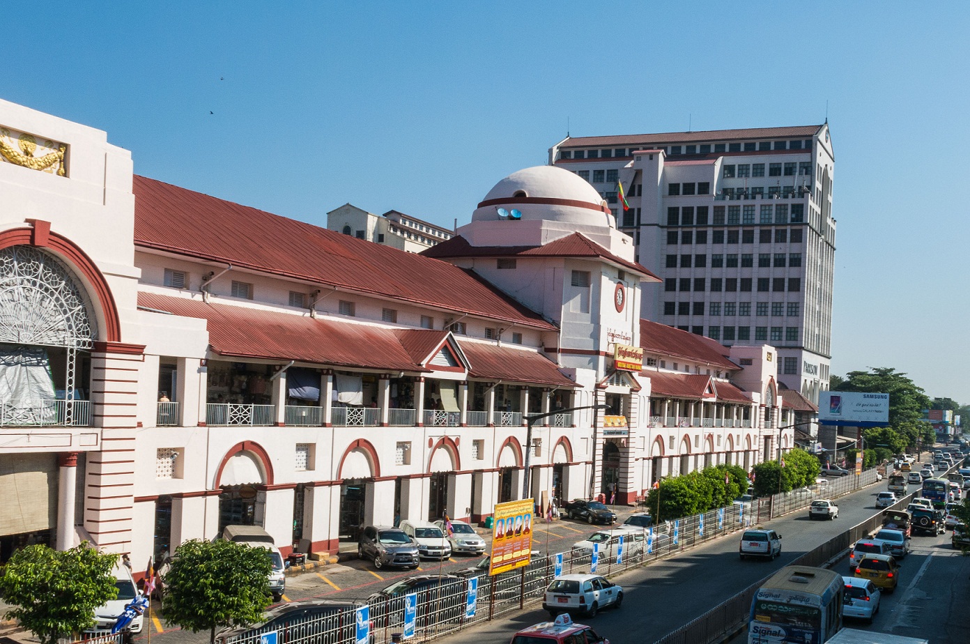 Bogyoke Market in Yangon
