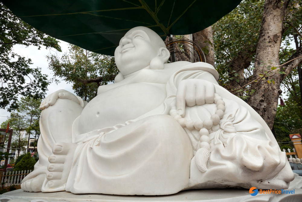 Buddha Statue in Giac Lam Pagoda