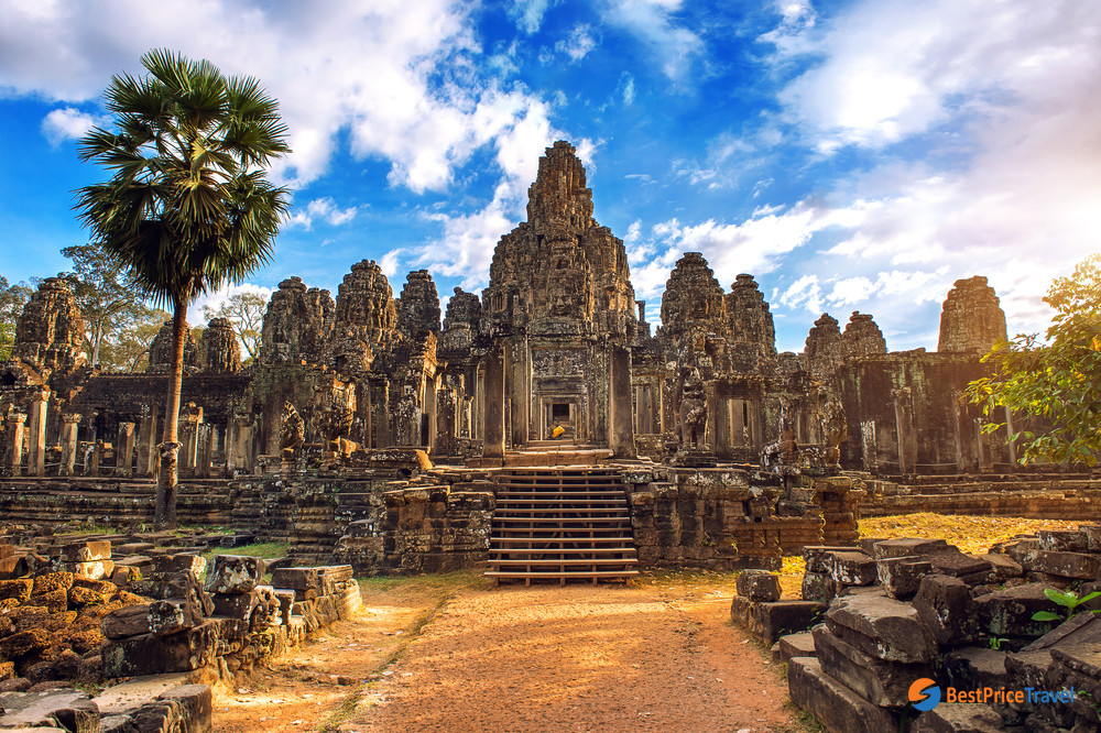 The majestic landscape of Angkor Thom