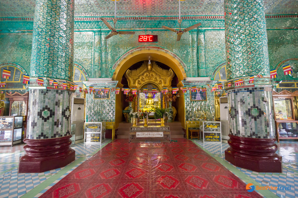 interior of Kaunghmudaw Temple