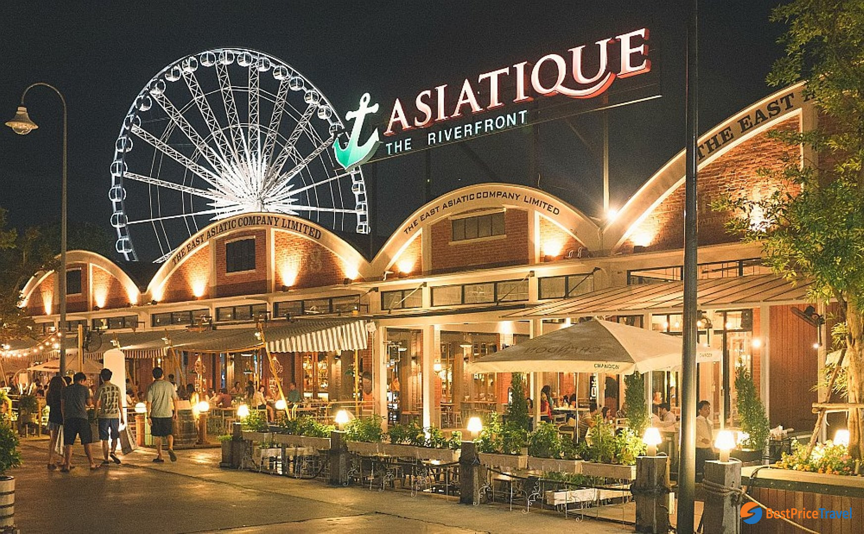 Asiatique The Riverfront in Chao Phraya River