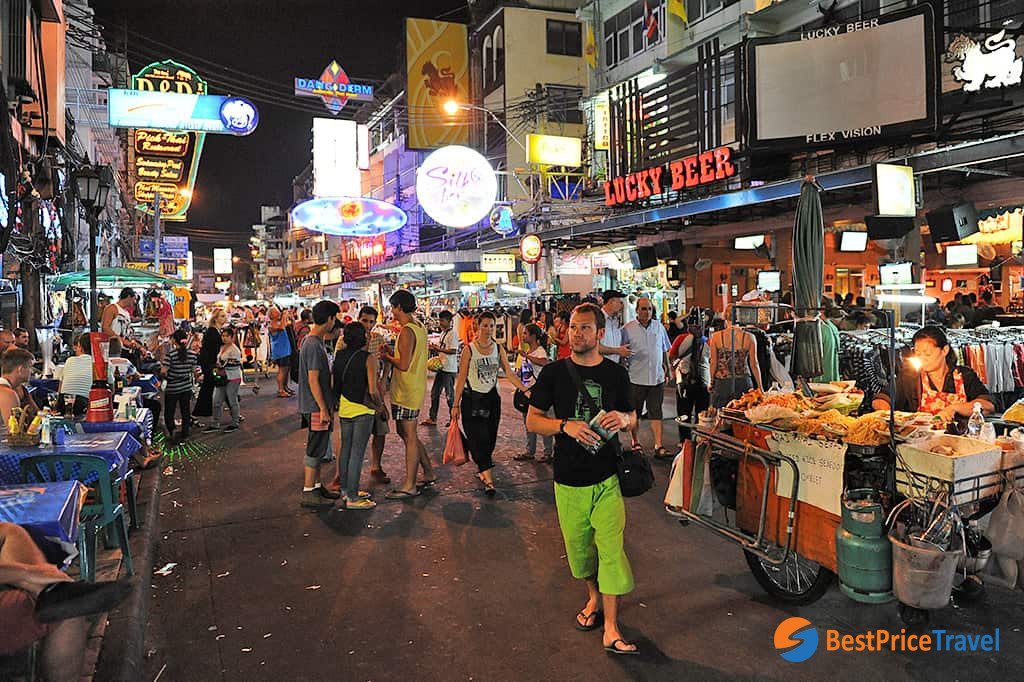 Nightlife at Khao San Road