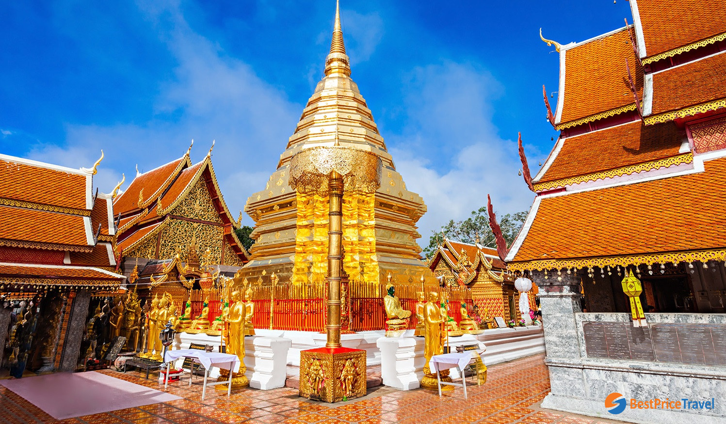 Wat Phrathat Doi Suthep Temple in Chiang Mai