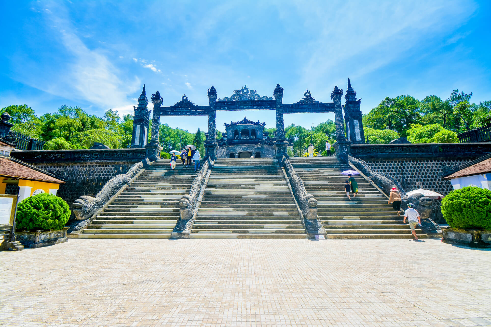 Khai Dinh Tomb main entrance