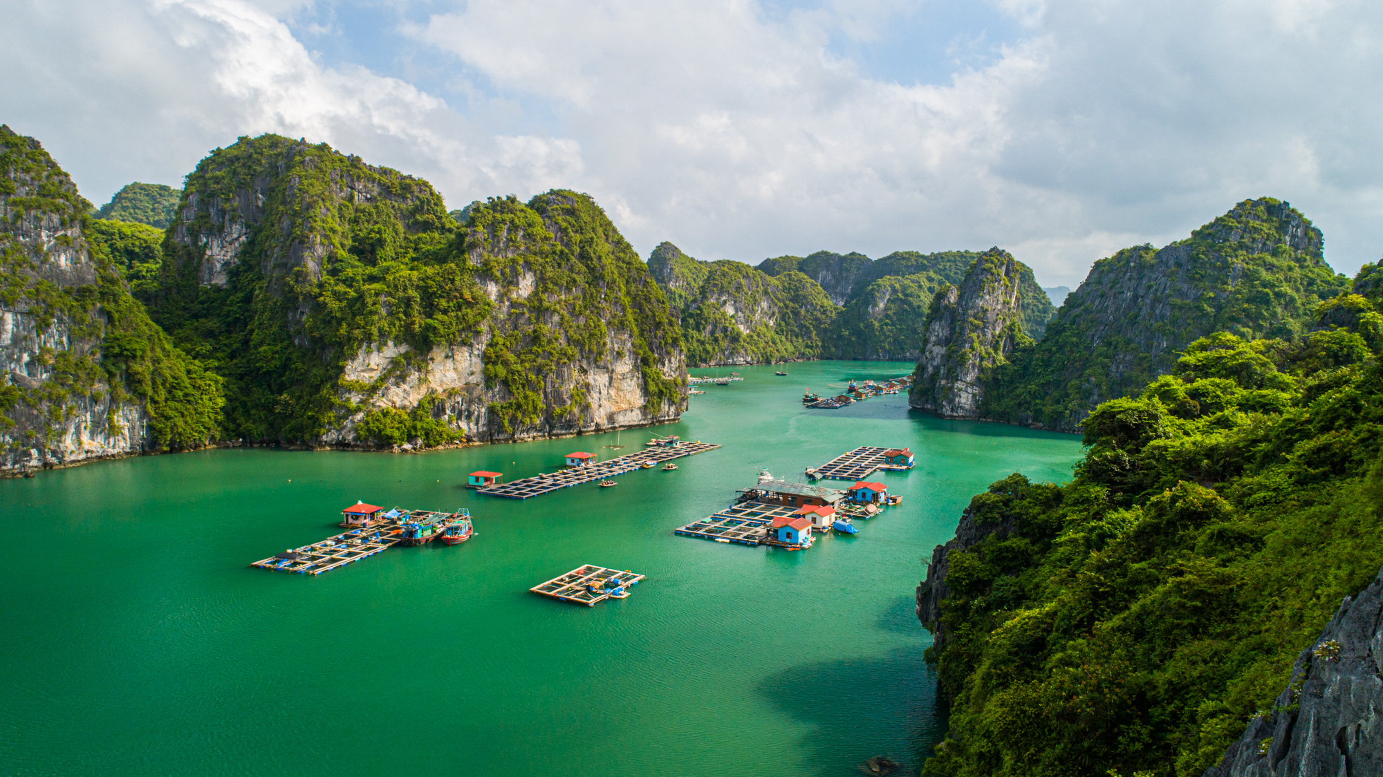Magnificent scene of Halong Bay - tips for first time visitors when traveling to vietnam