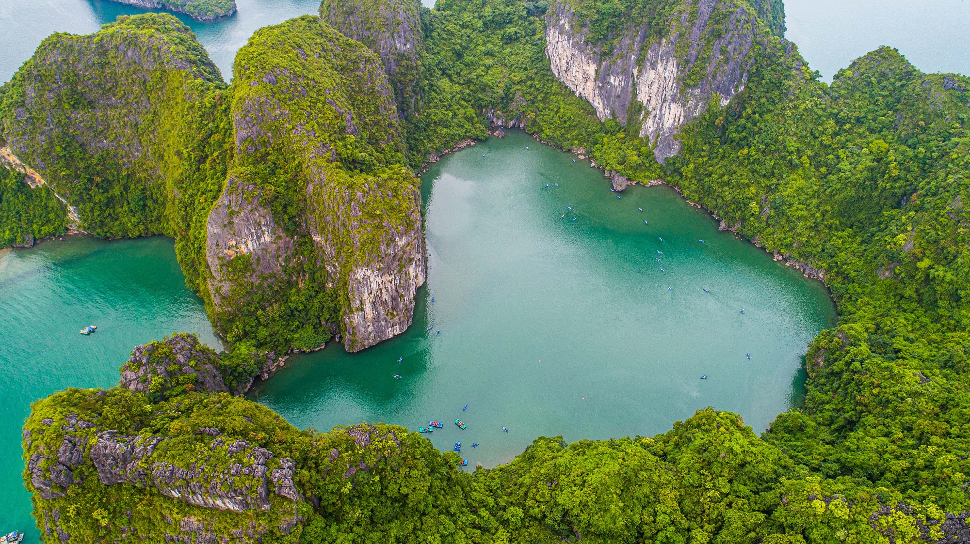 Halong Bay View from above